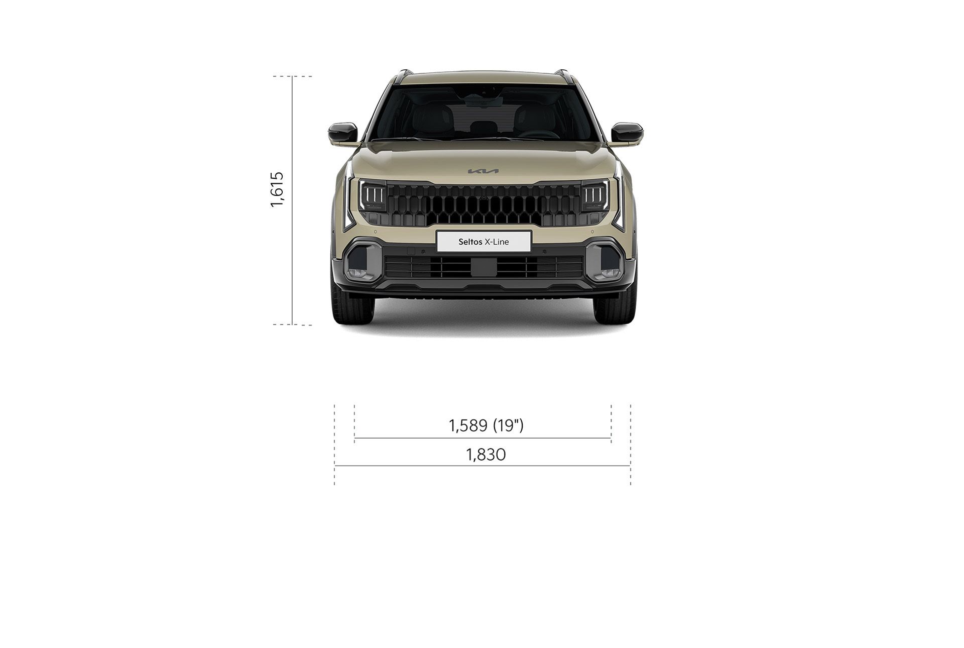 Kia EV4 Dimensions rear view