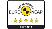 Euro NCAP five-star safety rating