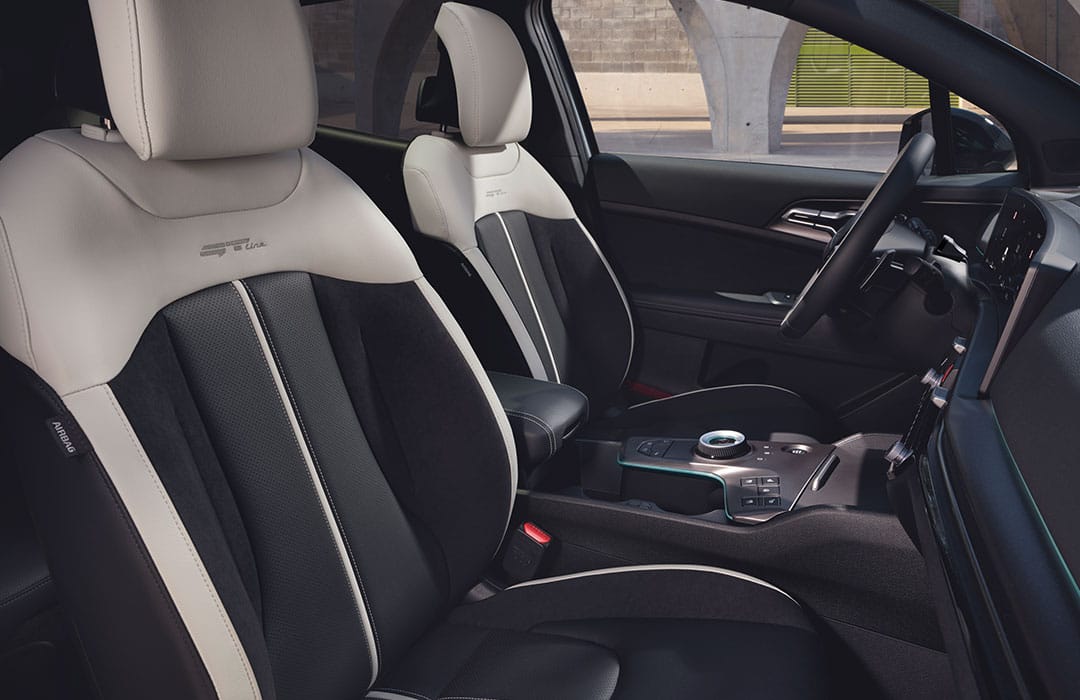 Vue des sièges du nouveau Kia Sportage