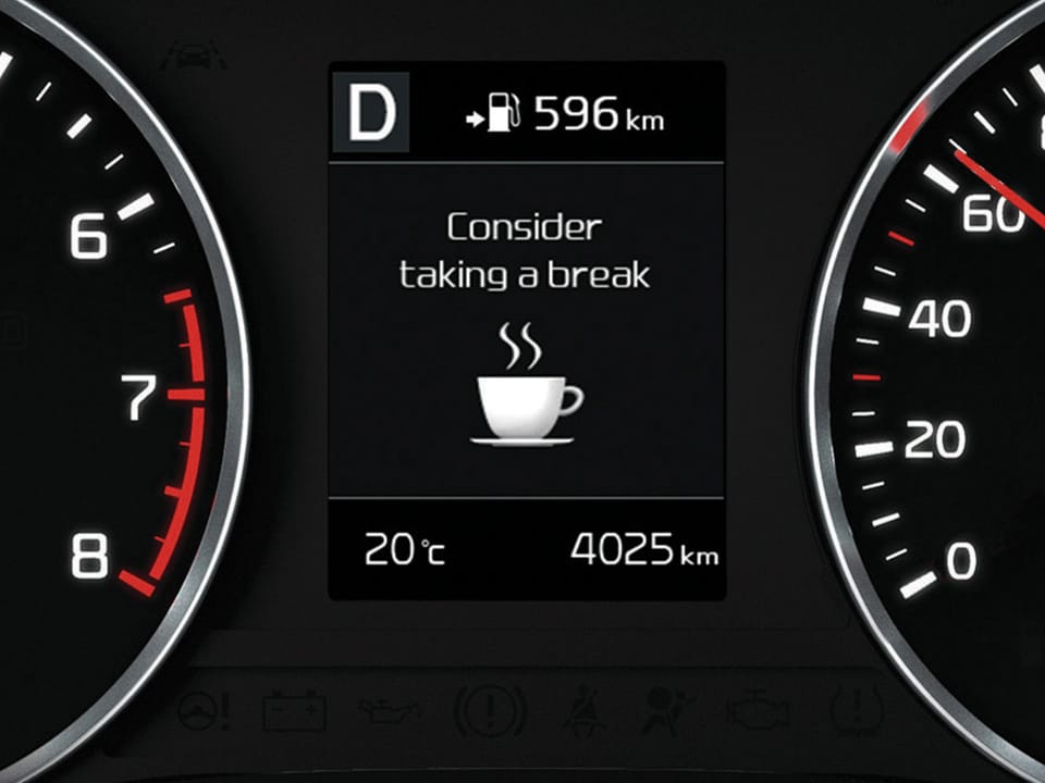 Kia Stonic Müdigkeitswarner