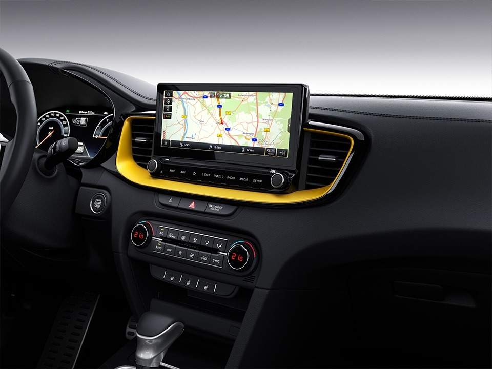 Kia XCeed - Écran tactile 10,25" du système de navigation