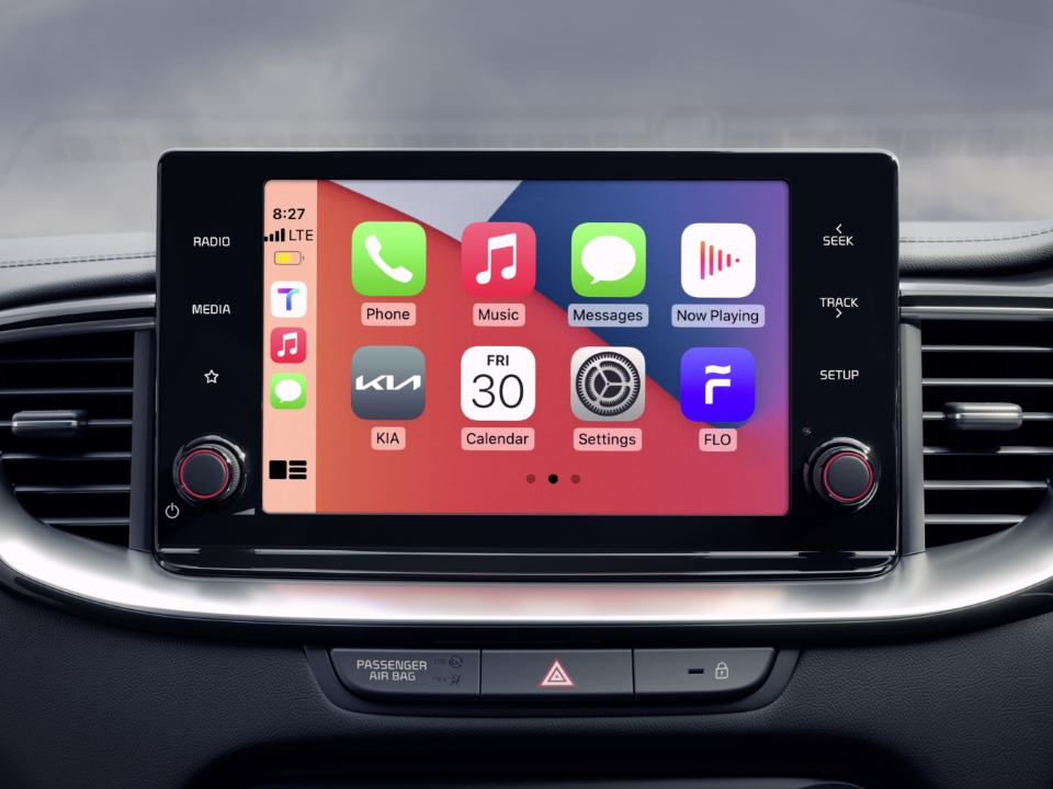 kia xceed plug-in hybrid 10.25" navigation touchscreen 