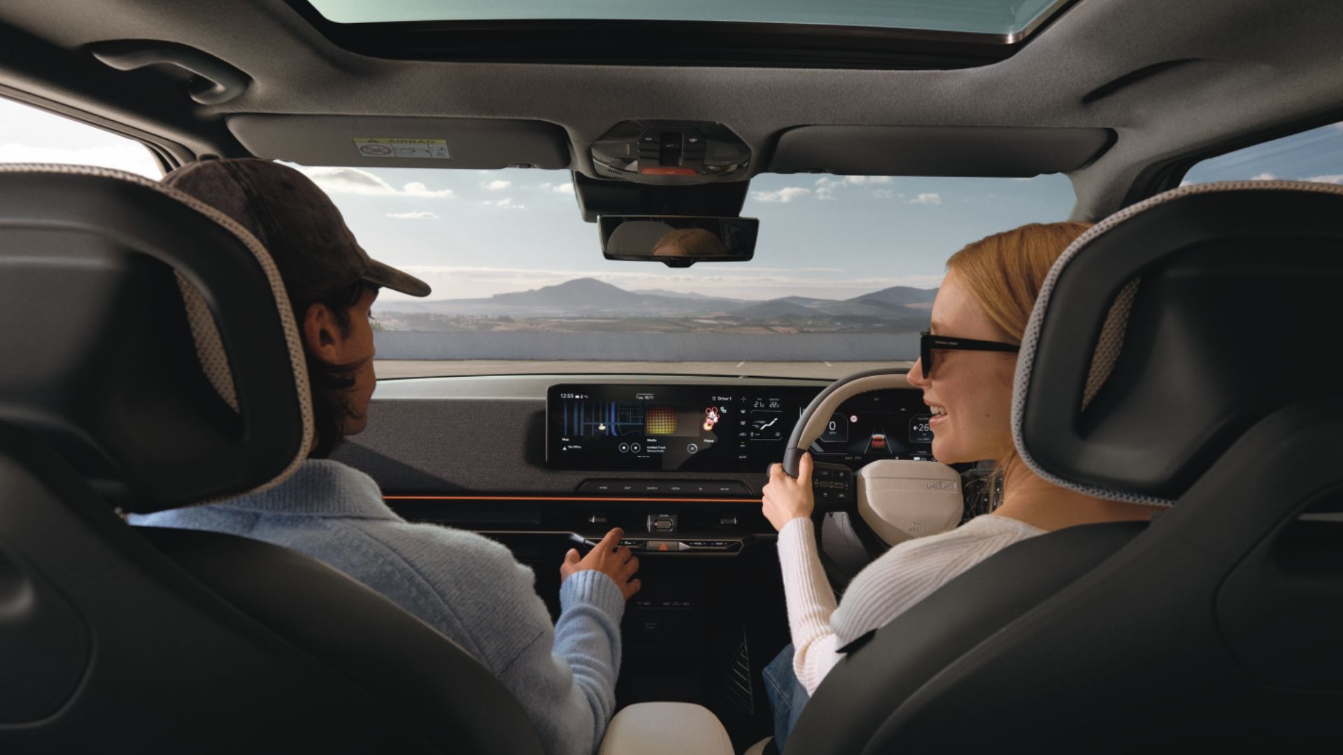 Open, spacious cabin.