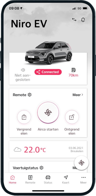 Kia Connect app