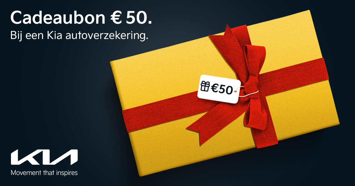 Cadeaubon Kia autoverzekering