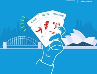 Dolgelukkige zusjes naar Australian Open in Melbourne