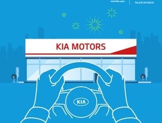 Dolgelukkige zusjes naar Australian Open in Melbourne