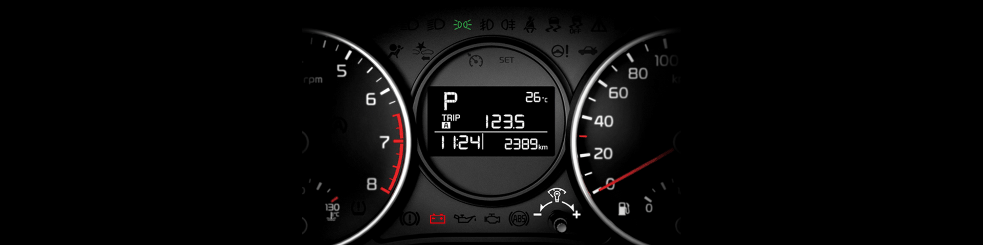 Waarschuwingslampjes