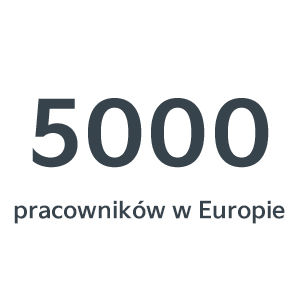 5 000 pracowników w Europie