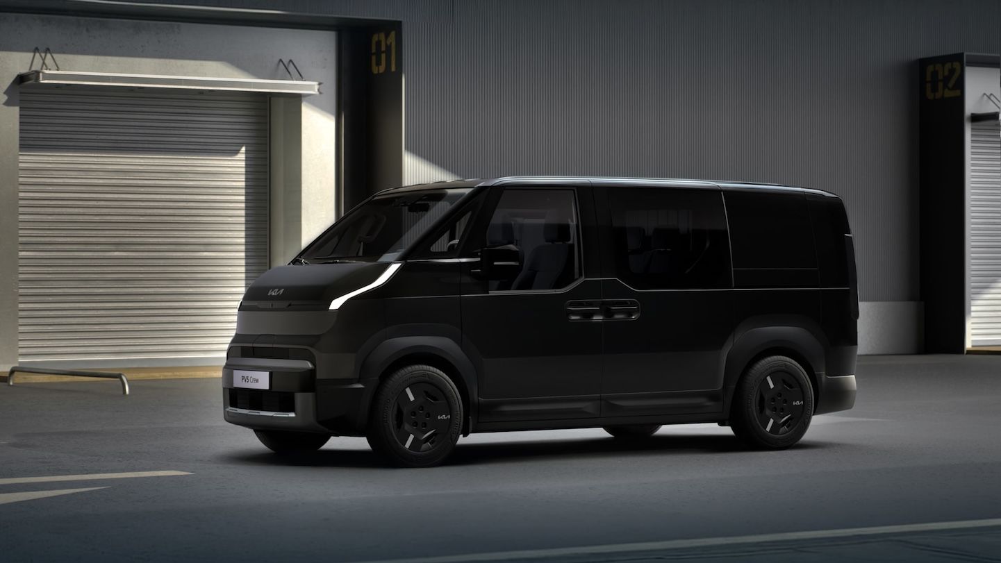 Kia PV5 w wersji brygadowej