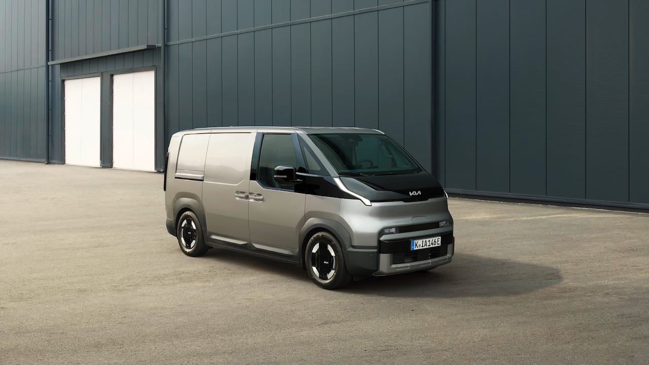Kia PV5 w wersji dostawczej
