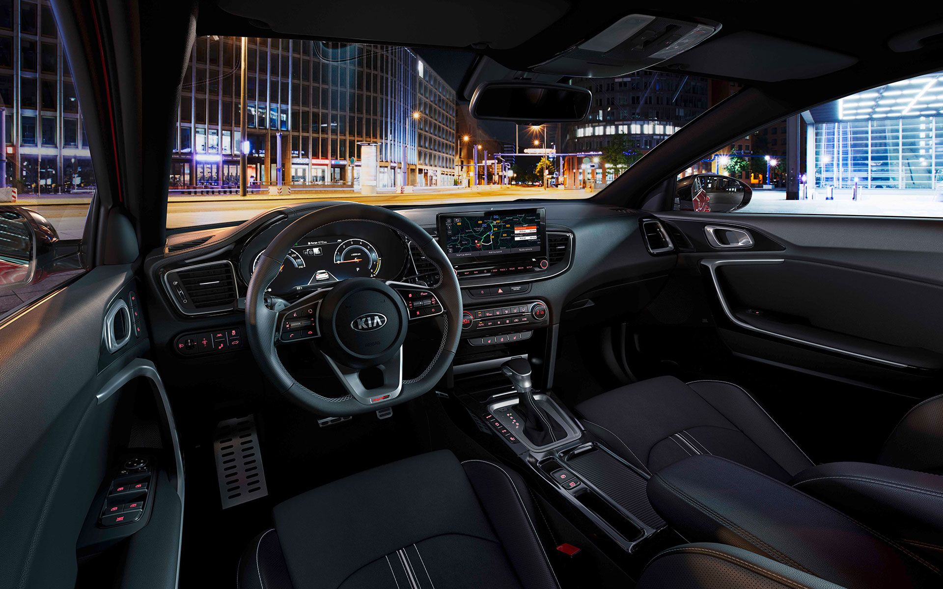 Kia proceed салон