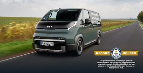 Dostawcza Kia PV5 ustanowiła ŚWIATOWY REKORD GUINNESSA