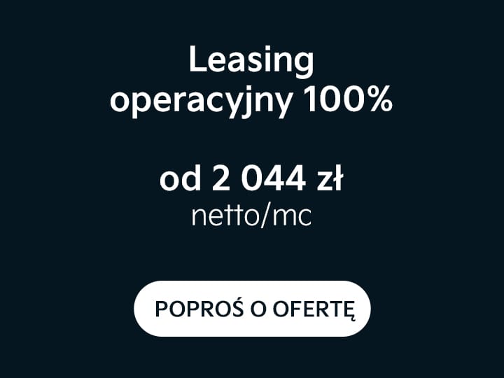 Leasing operacyjny 100%