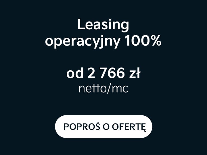Leasing operacyjny 100%