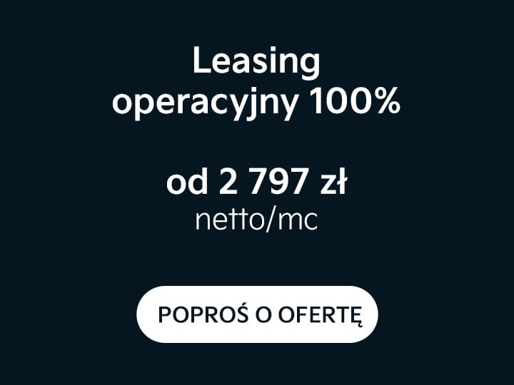 Leasing operacyjny 100%