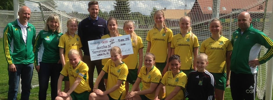 Kia Sweden stöttar Hertzöga BK