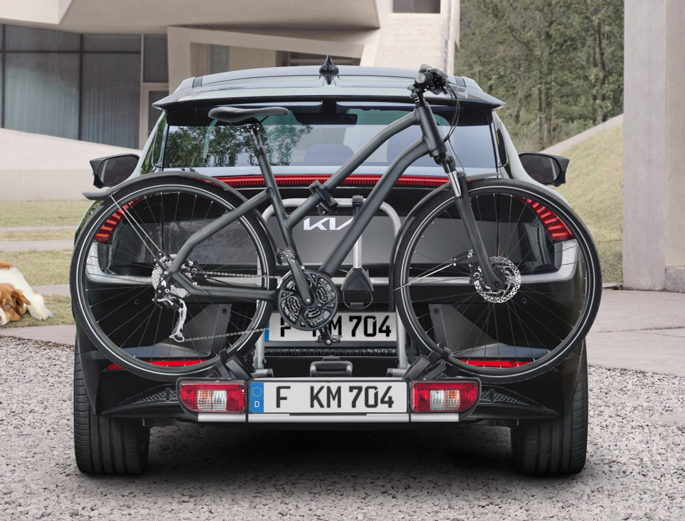 Dragkroksmonterad cykelhållare