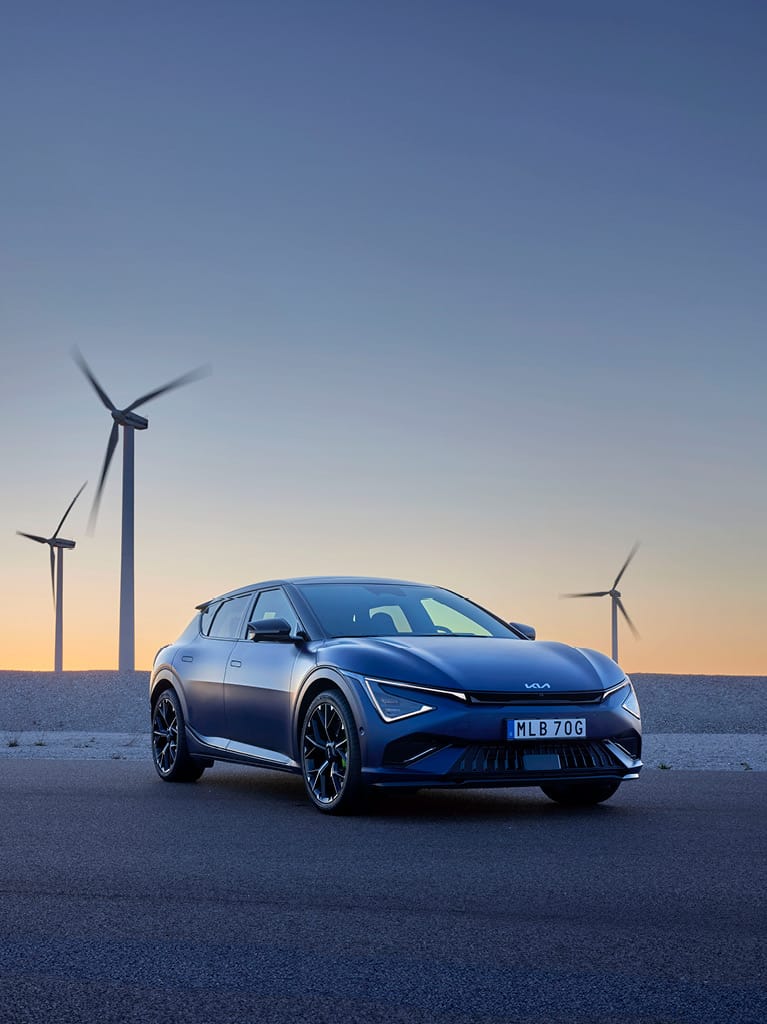 Helelektriska Kia EV6 GT