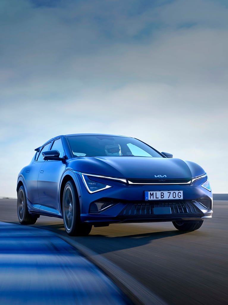 Designen på nya EV6 GT