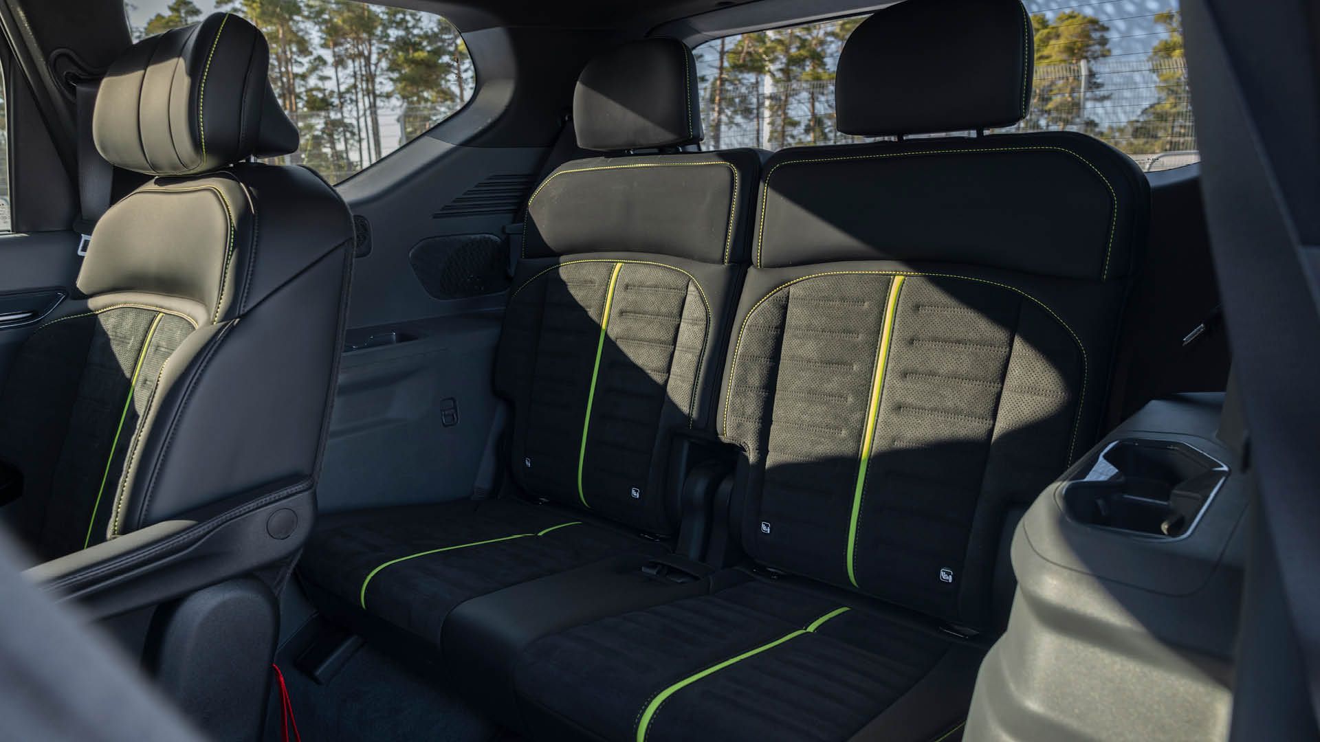 Kia EV9 GT baksäten