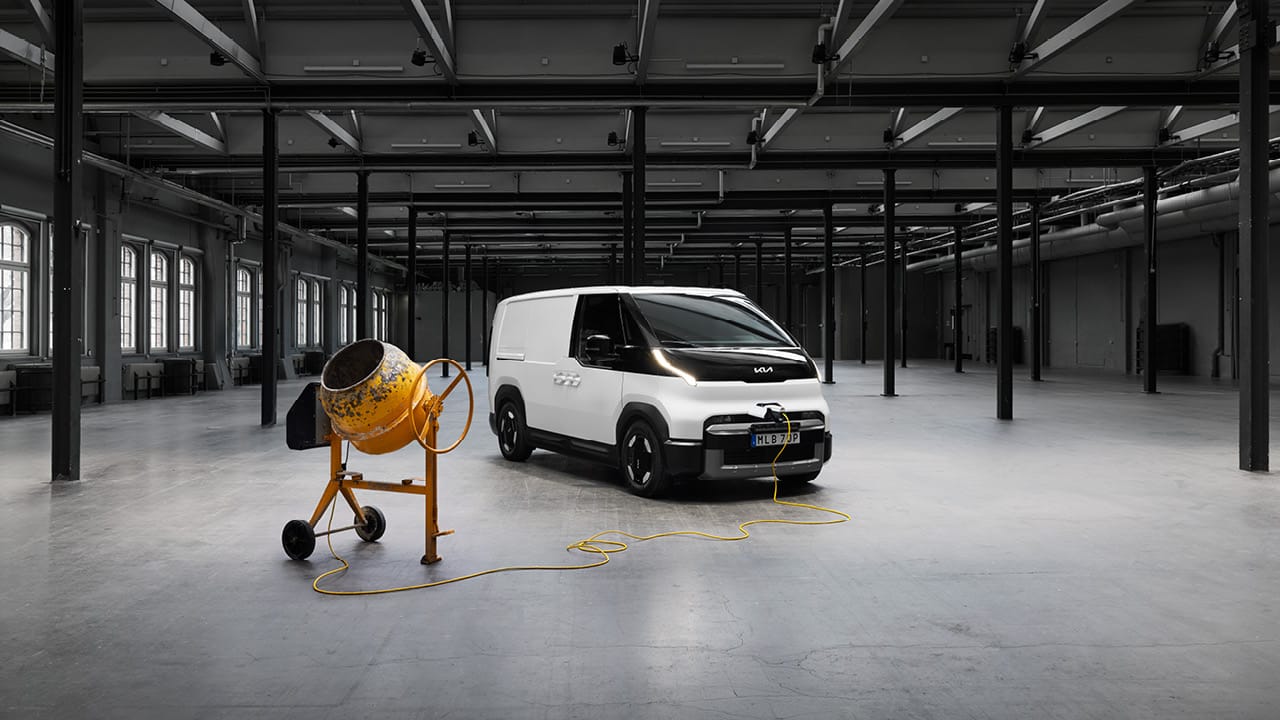 Kia PV5 Cargo. Vinnaren av utmärkelsen IVOTY.