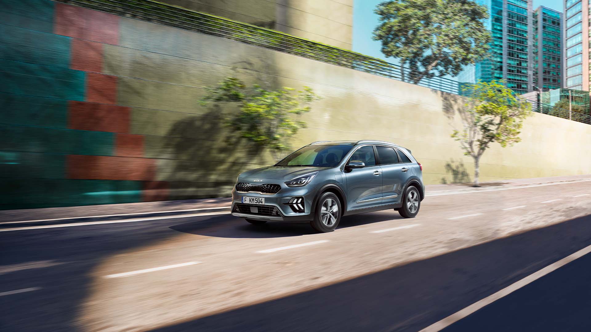 Kia Niro Plug-In Hybrid f%C3%B6r vardag och l%C3%A4ngre resor.