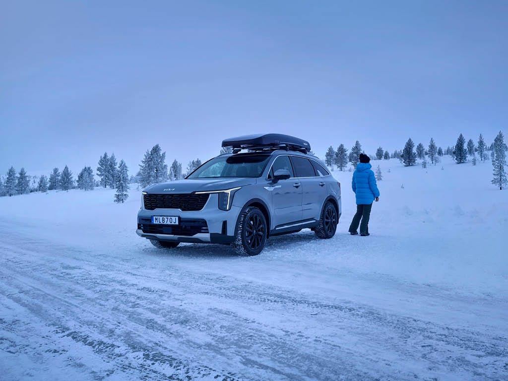 Erbjudande på Kia Sorento laddhybrid: vinterhjul på köpet