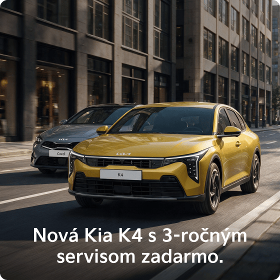 Nova Kia K4 - 3-rocny servis zadarmo