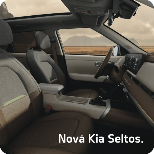 Nova Kia Seltos interier