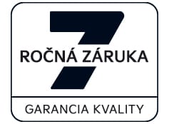 7-ročná záruka