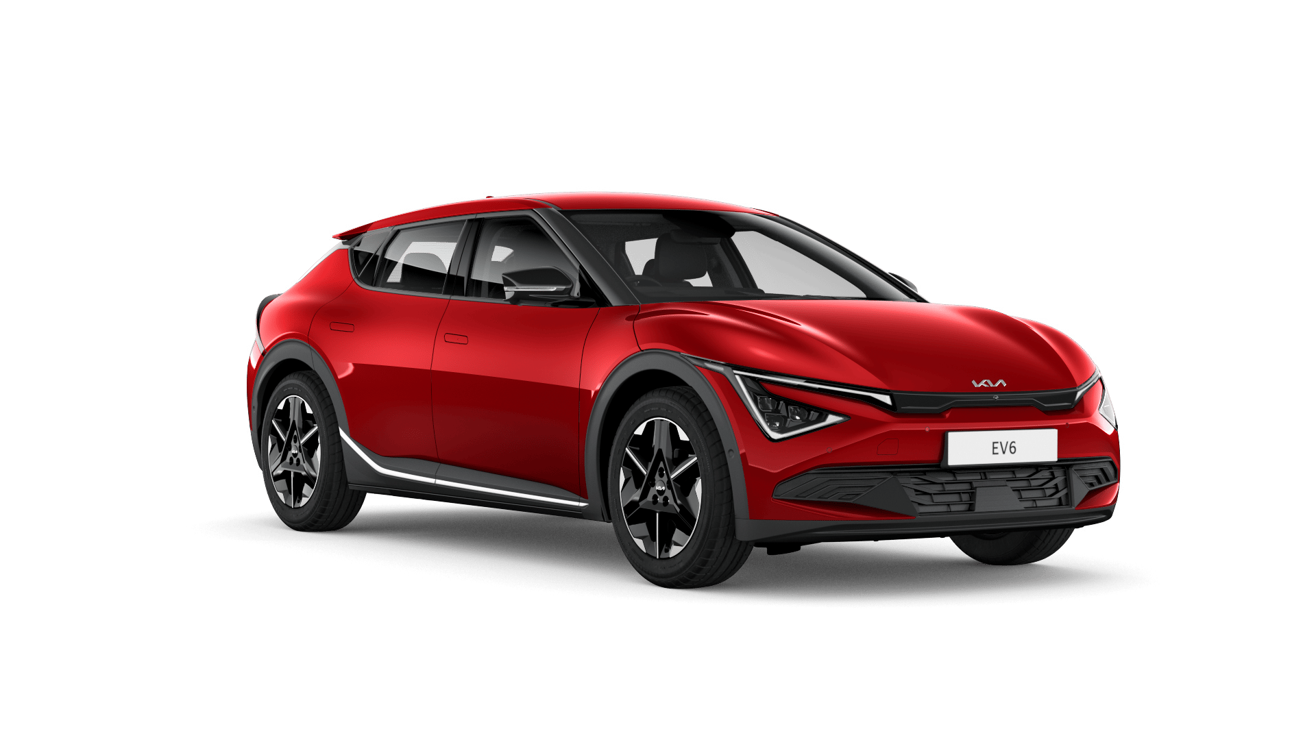 ev6-2021 in runway-red