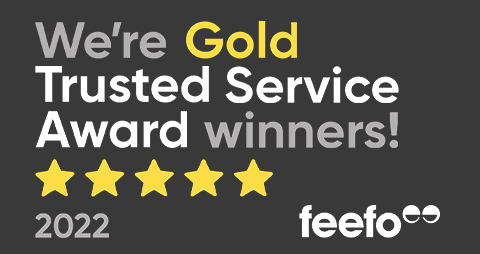 GOLD TRUSTED SERVICE AWARD 2022