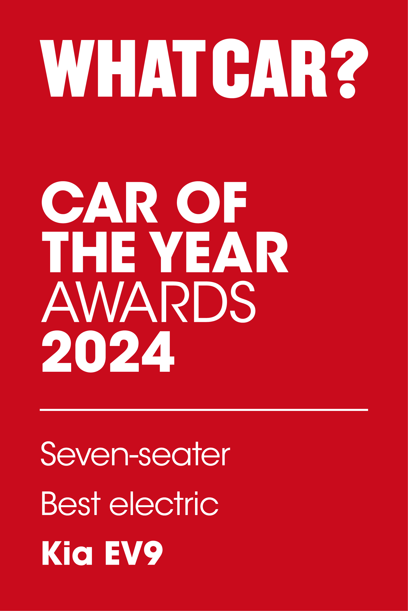 What car? Car of the year awards 2024: Seven-seater, Best electric, EV9
