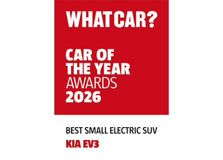 <br>The Kia EV3 Named WhatCar? Best Small Electric SUV
