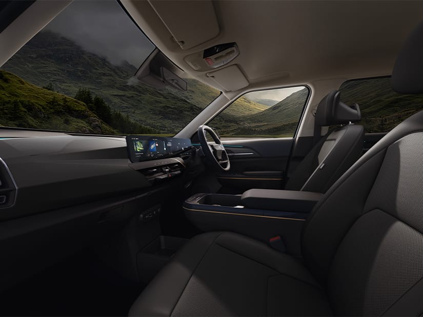EV5 Storm Interior