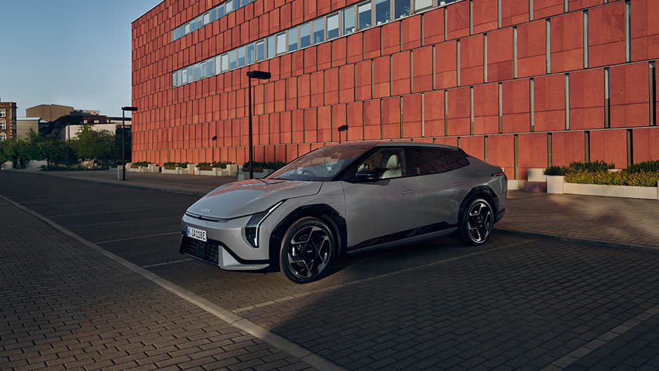 The Kia EV4 Fastback