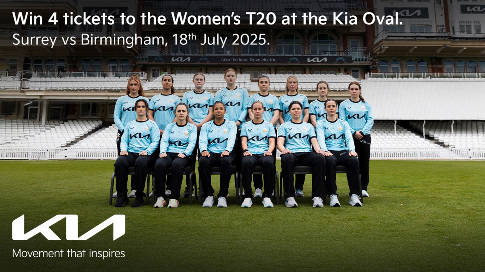 Win 4 tickets to the Women's T20