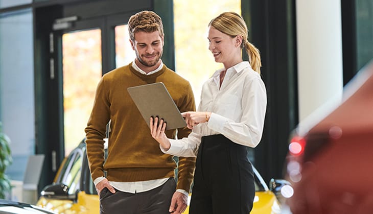 Kia New Optima in showroom