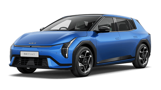 Kia EV4 GT-Line S in Blue Flame