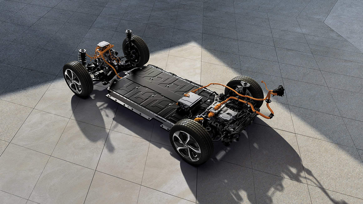 The EV6 chassis