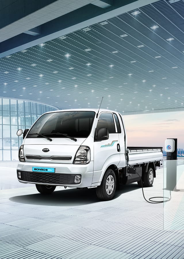 복잡한 도시 환경에 최적화된  친환경 전기 트럭