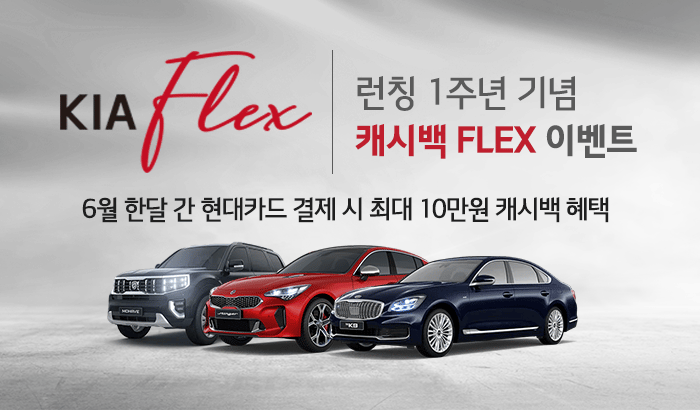 기아플렉스 캐시백 프로모션
