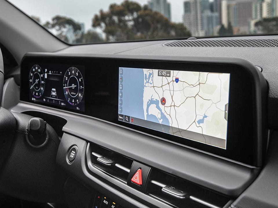 Dual 10.25" Displays