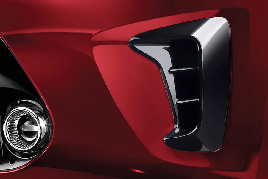 Front Air Curtain Intakes