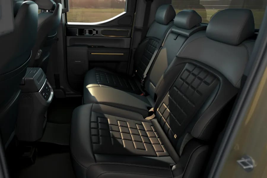 Slide & recline 2nd row seats