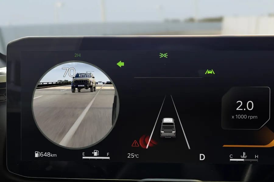 Blind Spot View Monitor (BVM)*