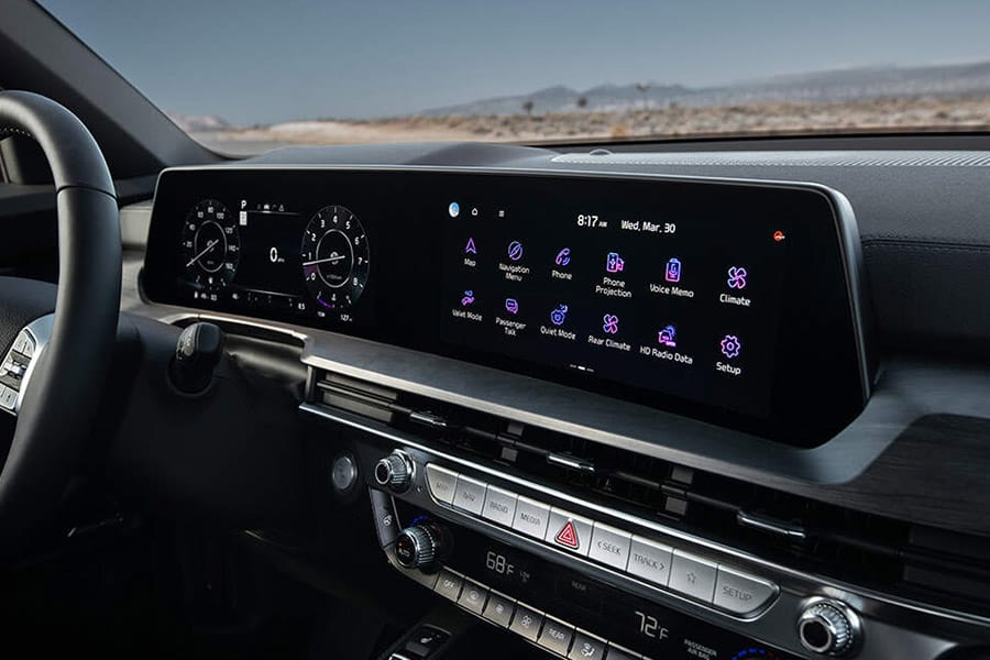 12.3-inch dual panoramic displays