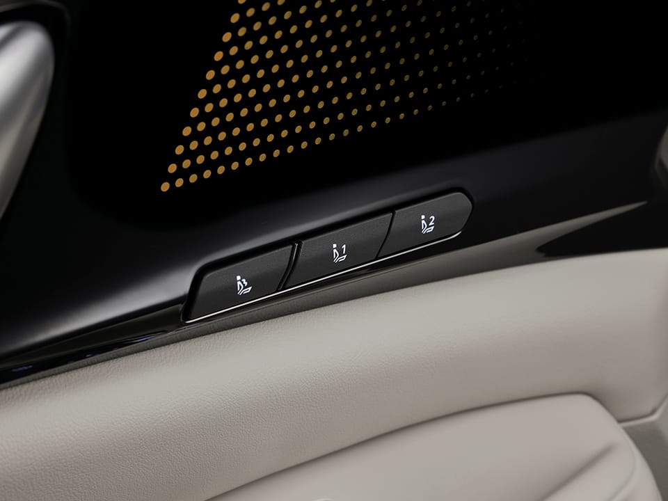 Integrated Memory Seat (Driver only)