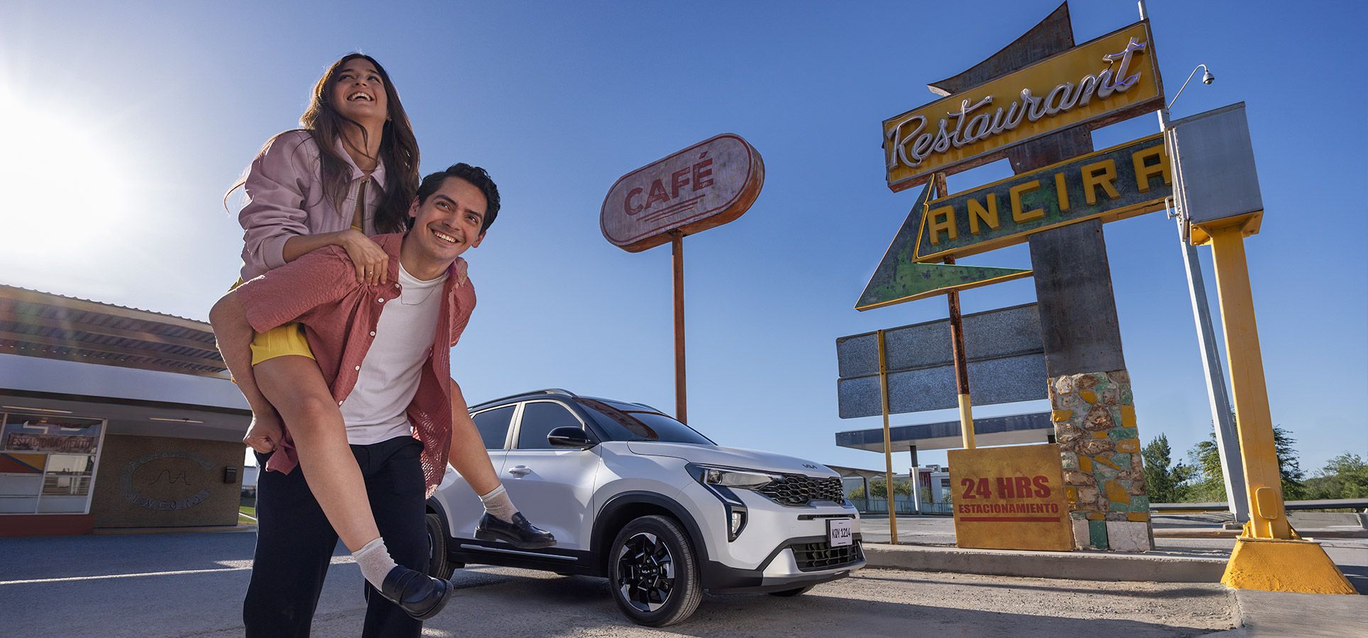 Nosotros, de venir a México. Tú, de creer en nosotros.